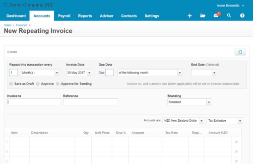 xero-repeating-invoice-details-admin-army-bookkeeping-virtual-assistants-xero-repeating-invoice-details