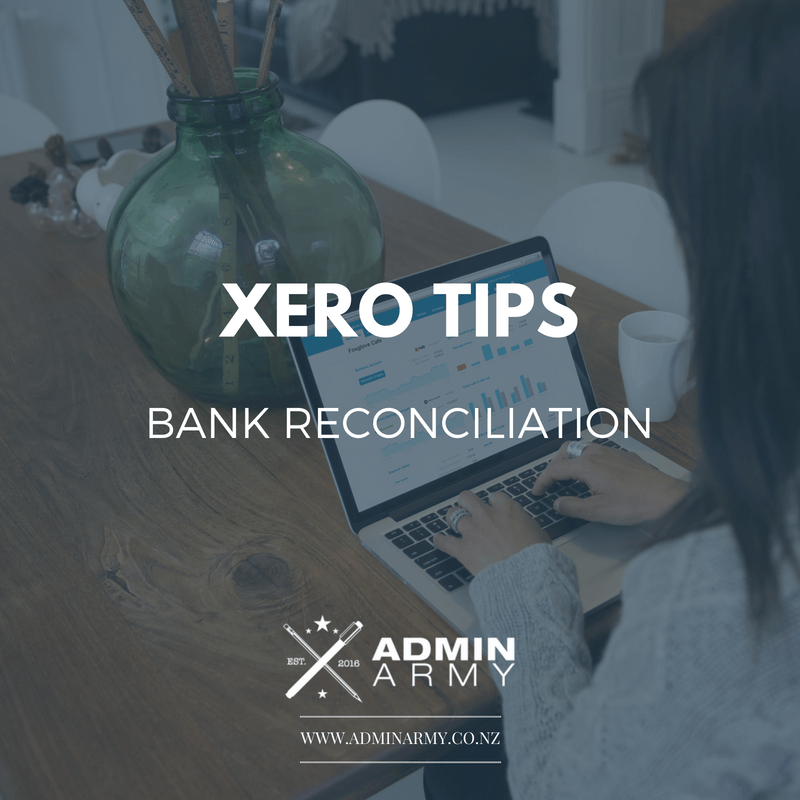 Xero Tips – Bank Reconciliation