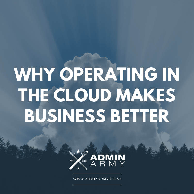 Why Operating In The Cloud Makes Business Better