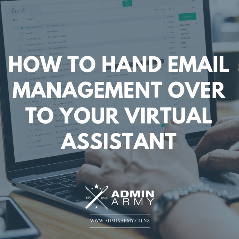 admin-army-bookkeeping-virtual-assistant-nz-email-management