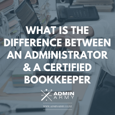 The Difference Between An Administrator And A Certified Bookkeeper