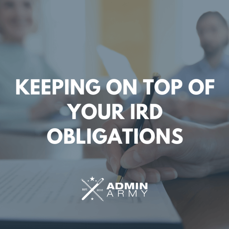 admin-army-bookkeeping-Keeping-On-Top-Of-Your-IRD-Obligations