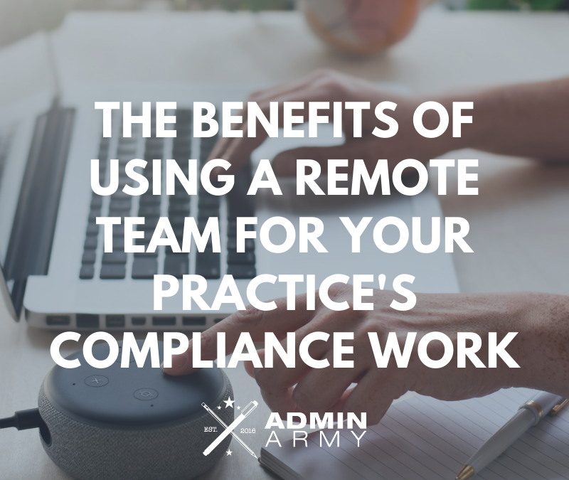 The Benefits Of Using A Remote Team For Your Compliance Work